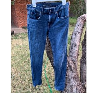 EVERLANE | UNIFORM The skinny Jean Organic Cotton Medium Dark Wash 29x30